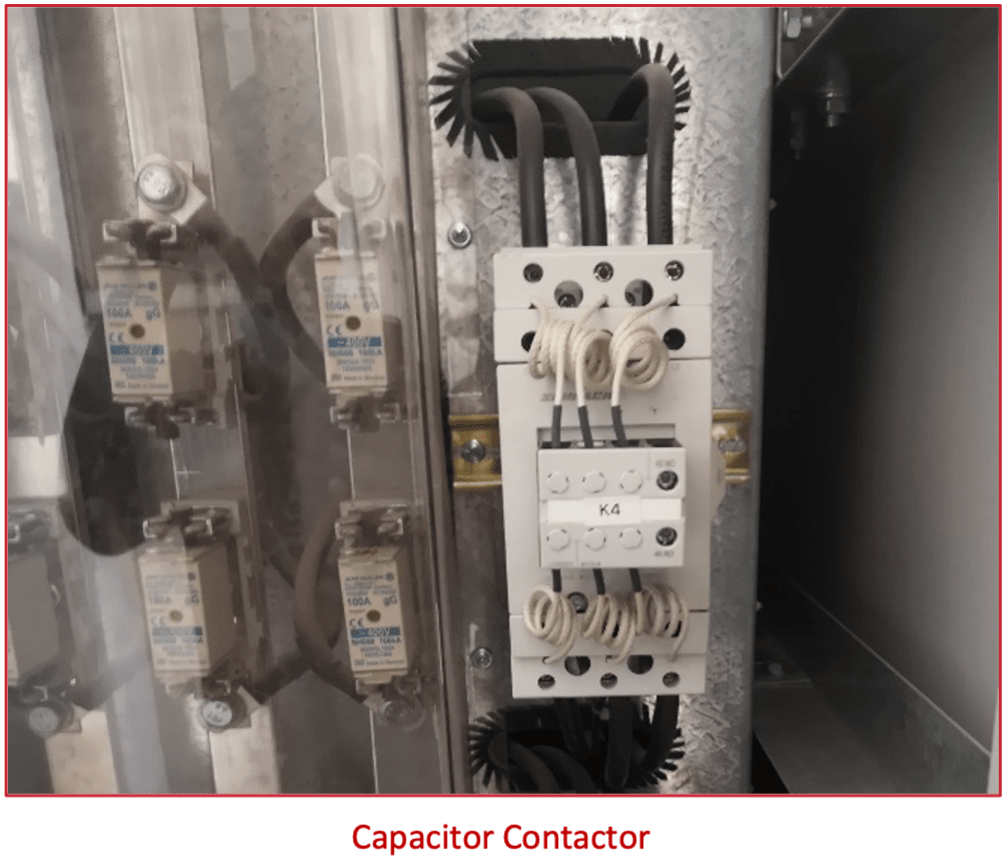 Preventive and periodic maintenance for capacitor Banks Dash Control